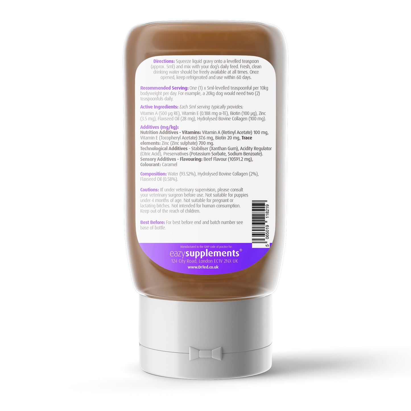 Dr Ted's Velvet Coat - Skin and Coat Supplement for dogs