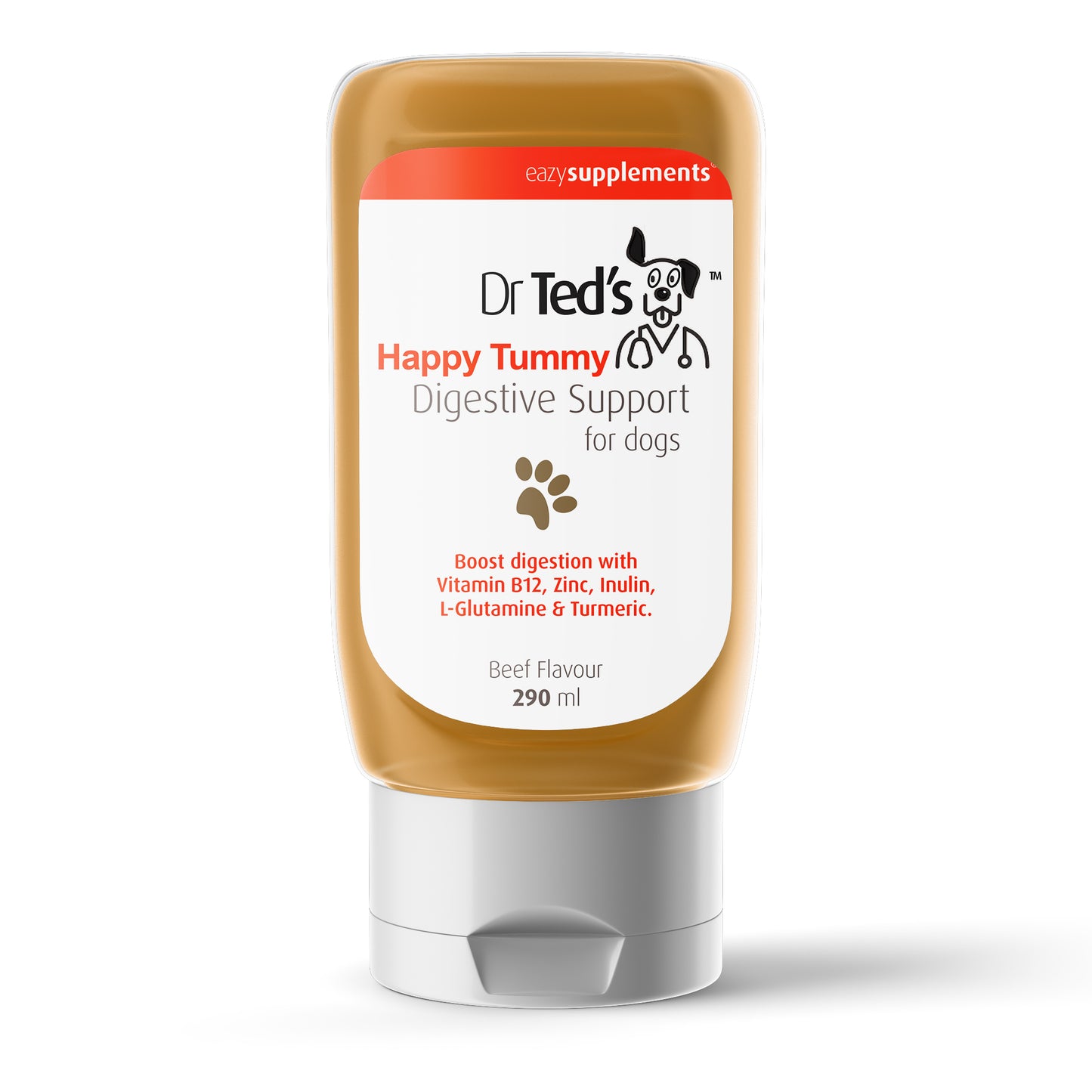 Dr Ted's Happy Tummy - digestive support for dogs