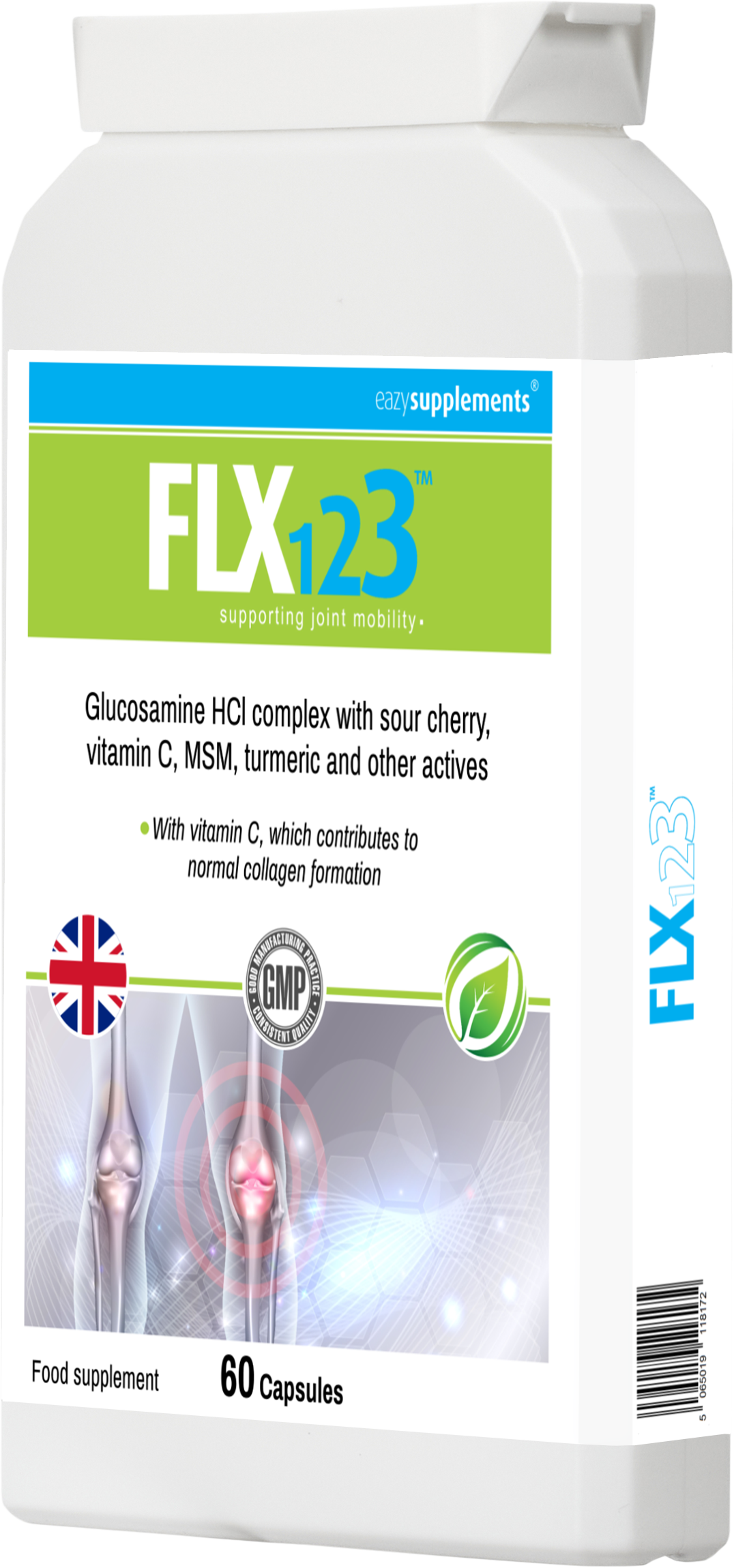 FLX123 - a food supplement supporting joint mobility