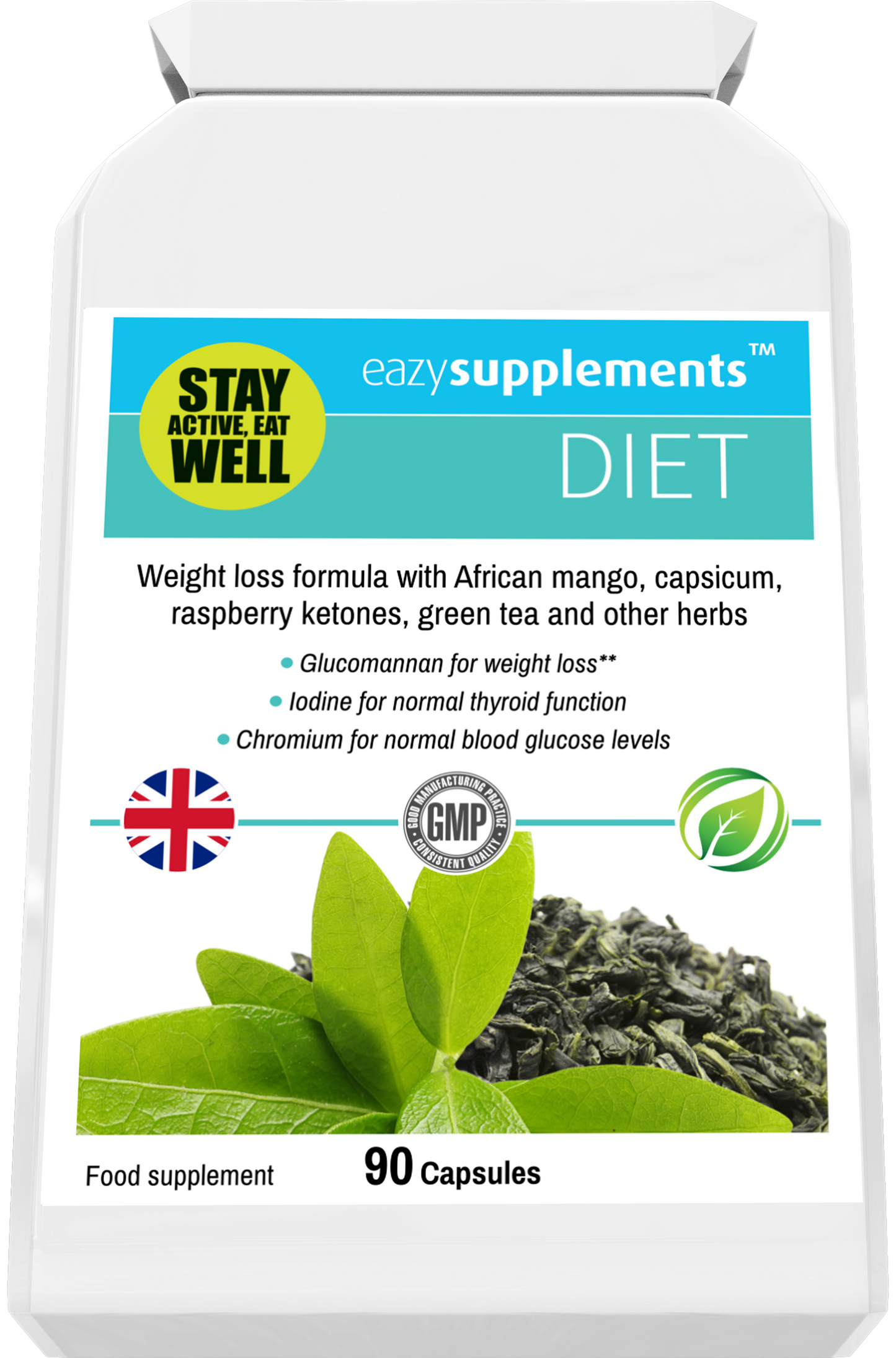 DIET - Energy-Enhancing Herbal Weight Loss Supplement.