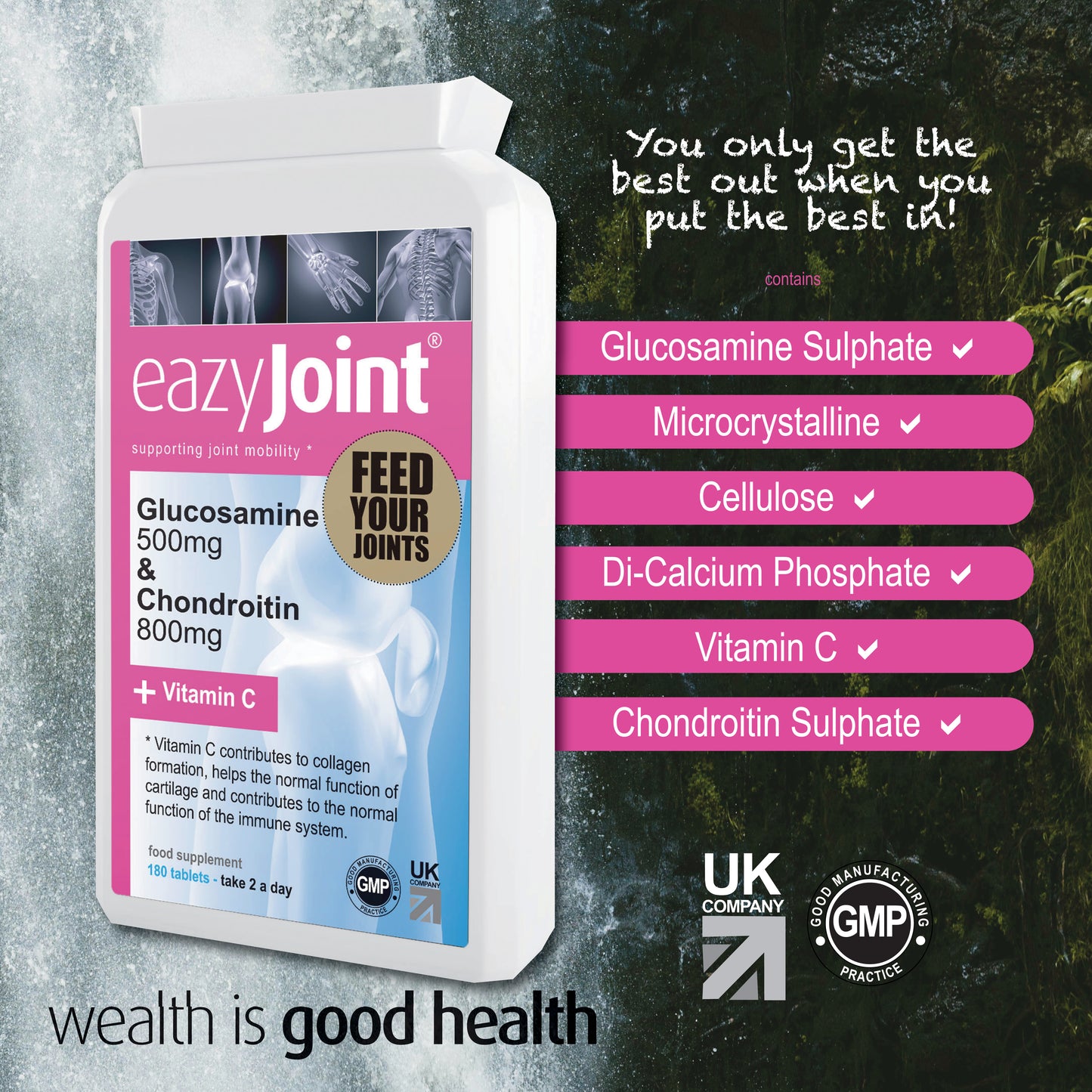 eazyJoint Glucosamine & Chondroitin + Vitamin C