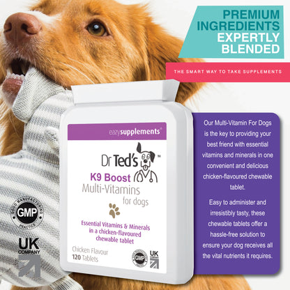 Dr Ted's K9 Boost - Multi-vitamin supplement for dogs