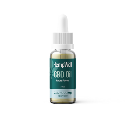 HempWell Broad Spectrum CBD Oil Tincture - 30ml