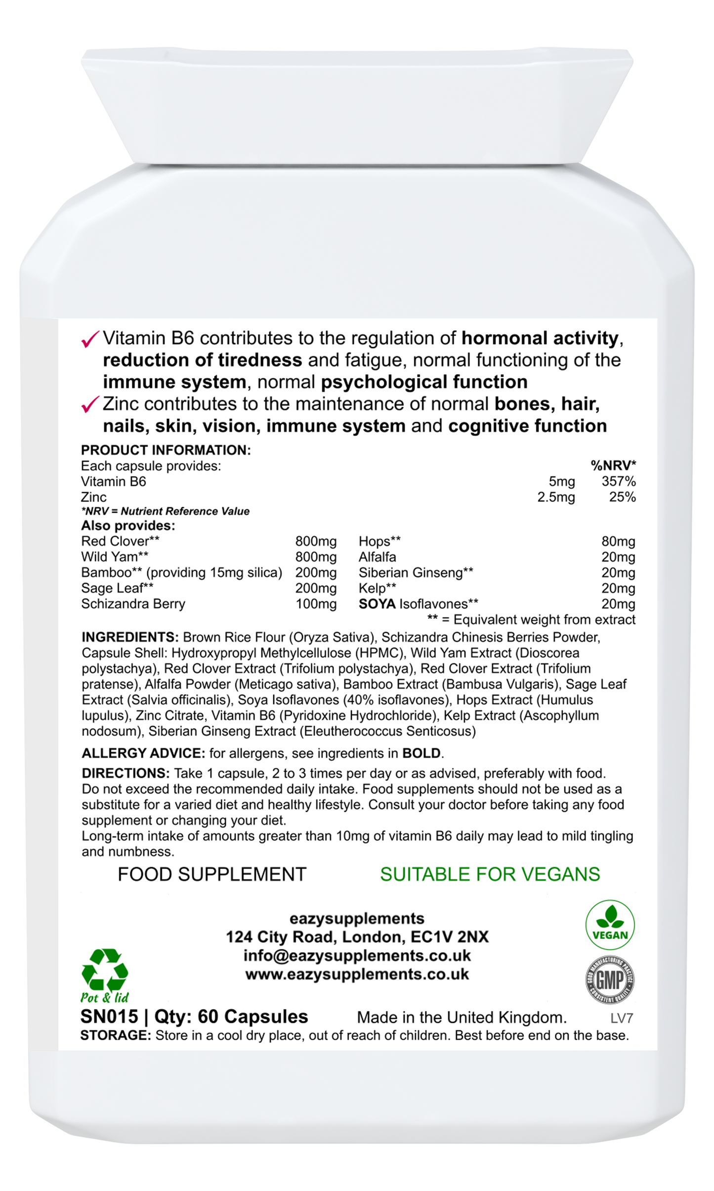 PAUSE - providing herbal supplementation to aid hormone balance during PMS and menopause.