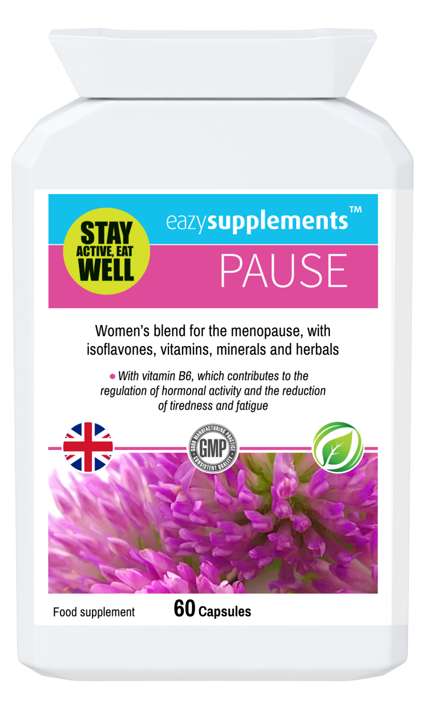 PAUSE - providing herbal supplementation to aid hormone balance during PMS and menopause.