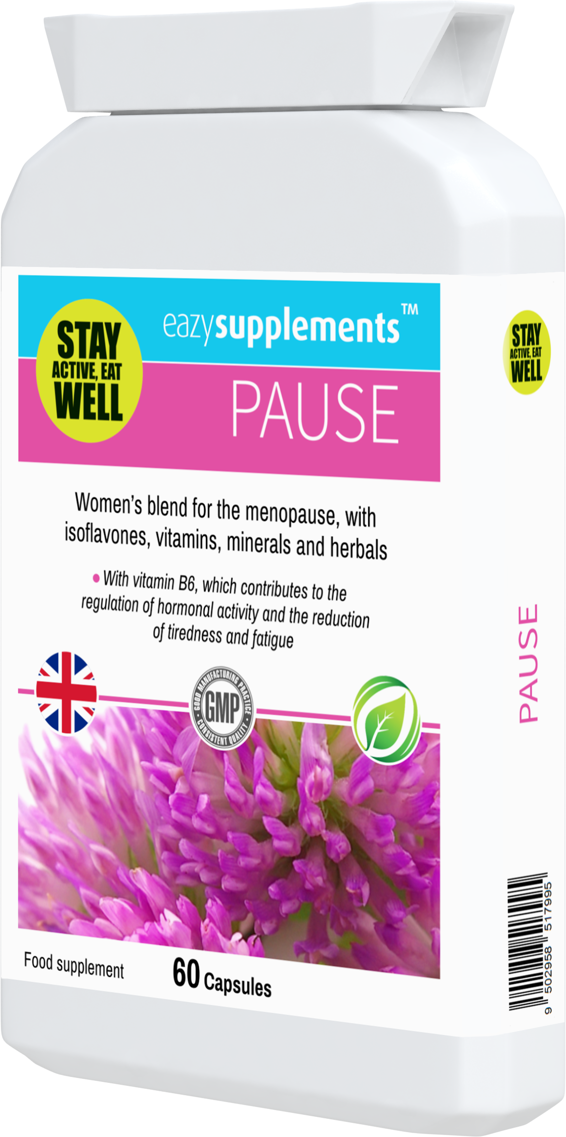 PAUSE - providing herbal supplementation to aid hormone balance during PMS and menopause.