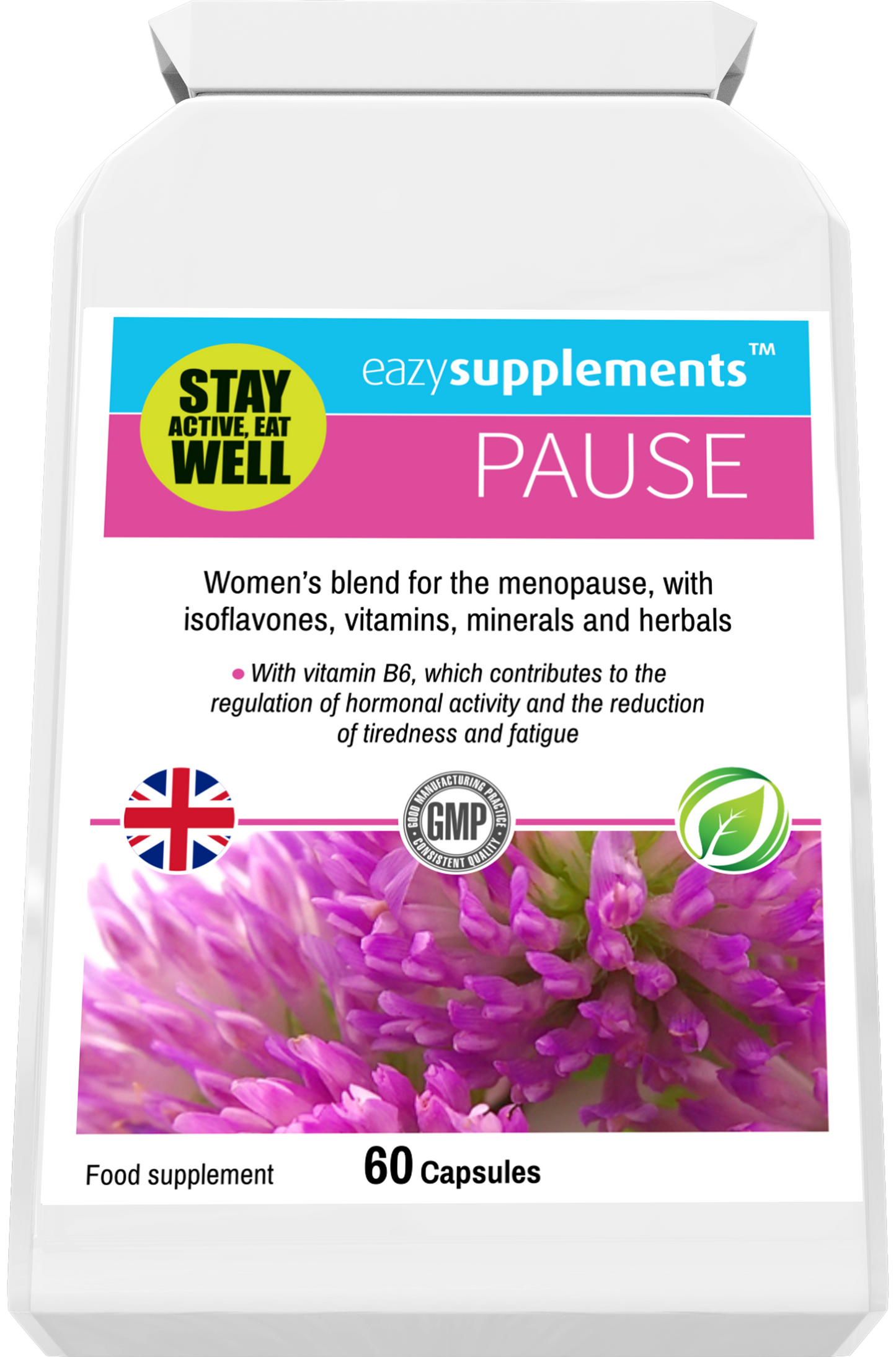 PAUSE - providing herbal supplementation to aid hormone balance during PMS and menopause.