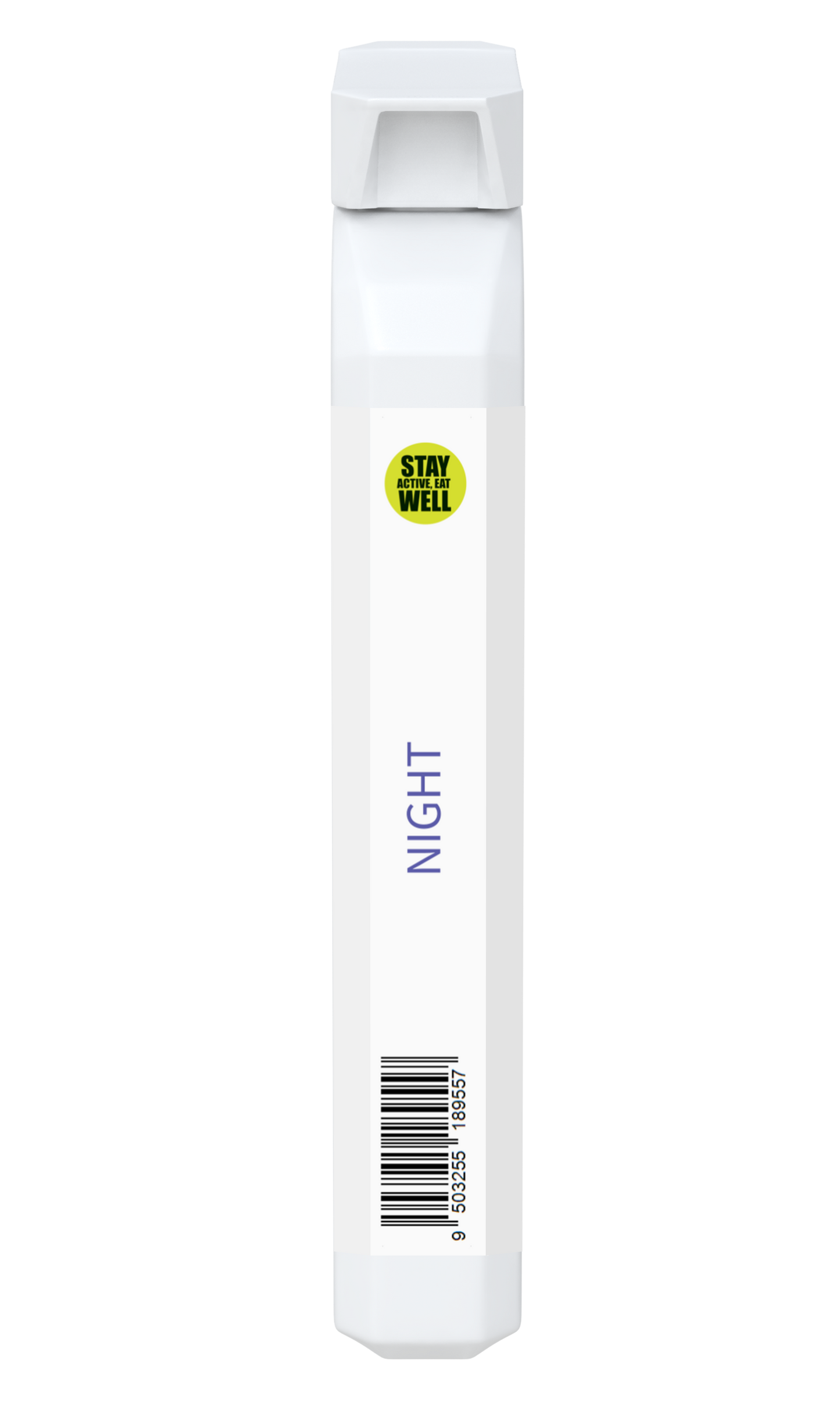 NIGHT - a combination night time blend, with specially selected herbal, amino acid, vitamin and mineral ingredients.