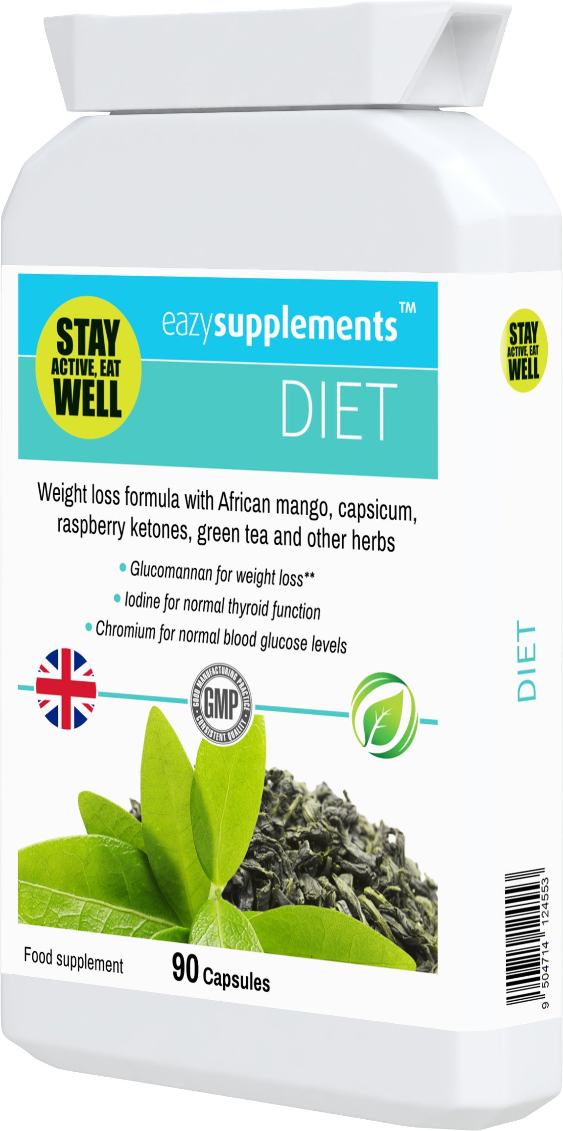 DIET - a herbal weight loss support, fat burning, and energy-enhancing supplement.