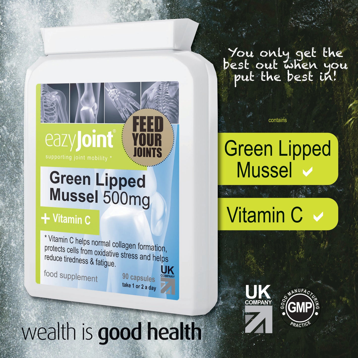 eazyJoint Green Lipped Mussle + Vitamin C